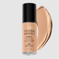[ Mẫu Mới ] Milani - Kem Nền Che Khuyết Điểm Milani CONCEAL + PERFECT 2 In 1 Foundation + Concealer 30ml - 04
