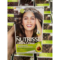 [ Mẫu mới ] nhuộm tóc garnier 4 Đức màu nâu socola
