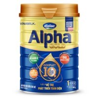 [ MẪU MỚI ] Sữa bột Vinamilk Dielac Alpha Gold IQ số 1,2,3,4 lon 900g