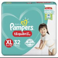 ( mẫu mới )Tã quần Pampers Xl32-L36-M40