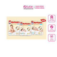 [ Mẫu Mới ] Tã/bỉm dán Huggies Skin Perfect Chính hãng ( Miếng Lót NB1 108+9M, Tã Dán S 80+2, Tã Dán M 76+3)