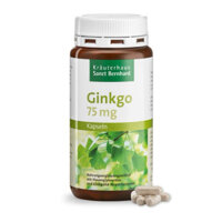 [ Mẫu mới ] Viên uống bổ não Ginkgo Sanct Bernhard 75mg - Lọ 240 Viên