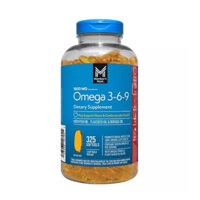 [  Mẫu mới ] Viên uống Omega 3-6-9 Heart Health của Mỹ hộp 325 viên