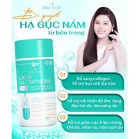 [ Mẫu Mới] Viên uống trắng da Glutathione 600mg HÀNG CHÍNH HÃNG Viên uống Glutathione sáng da