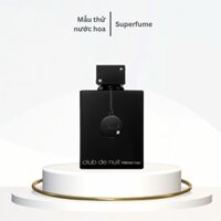 [ Mẫu thử ] Nước hoa nam tính Club de nuit Intense