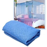 ( Màu Xanh ) Màn Ngủ, Mùng NGủ Chống Muỗi Gấp Gọn nhiều kích thước 1m ,1m4 ,1m6 ,1m8, 2m2 x 2m