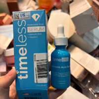 [ max video 190🐟] Timeless Hyaluronic Acid + Vitamin C Serum
