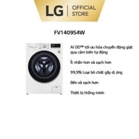 [  Máy giặt lồng ngang LG AI DD Inverter 9kg (trắng) - FV1409S4W - Miễn phí lắp đặt ]