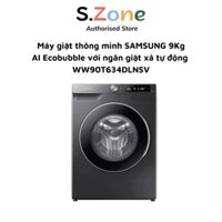 ( Máy Giặt Thông Minh Samsung AI Ecobubble 9Kg WW90T634DLN/SV ]