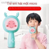 [ 𝐇𝐎𝐓 𝐃𝐄𝐀𝐋]Máy hát karaoke trẻ em micro âm thanh tích hợp tạo tác bé trai và gái đồ chơi giáo dục