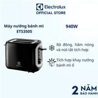 (( Máy nướng bánh mì Electrolux ETS3505, tích hợp khay nướng bánh mì ổ