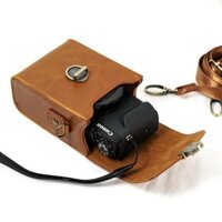 ❈ ❈ Máy thẻ Túi đựng máy ảnh kỹ thuật số Vỏ da ccd Canon G7X Sony zv1RX100 Vai đơn Ricoh GR Làm dày chống rơi 250303