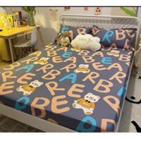 { May theo yêu cầu} Bộ 1 ga kèm 2 vỏ gối kt 1M4/1M5/1M6 cho nệm =<20/25/30cm