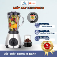 , Máy Xay Đa Năng KENWOOD, Máy Xay Sinh Tố  Xay Hoa Quả, Công Suất 850W, 2 Cối Có Lưới Lọc
