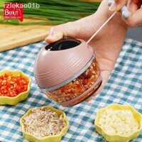 ☌ №Máy xay tỏi mini cho bé nhà bếp dụng cụ cắt rau củ đa năng bằng tay ép tỏi tỏi hiện vật máy xay thịt bằng tay