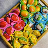 [ mềm dẻo ] Combo 1000g Kẹo dẻo trái cây 3d vị sầu riêng Durian - dâu tây - Dừa - Soài/ kẹo sữa trái cây/ nước ép