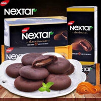 [ Mềm ngon ] Combo 1000g Bánh Quy Mềm Nhân Socola Nextar Brownies món ăn vặt thơm ngon mềm xốp