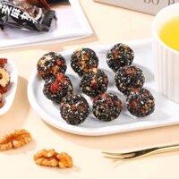 [ Mềm ngon ] Combo 1000g viên bánh mè đen táo đỏ óc chó dâu tằm đồ ăn nhẹ dưỡng chất không đường