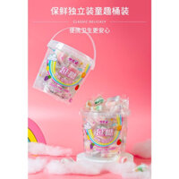 [ Mềm ngon ] Combo 2 hộp kẹo cuộn hương vị trái cây 7 sắc cầu vồng ký ức tuổi thơ hộp 208g