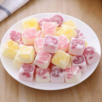 [ Mềm ngon lạ miệng ] Combo 1000g Kẹo dẻo sữa chua trái cây mềm ngon vị dâu tây - Đào trắng - Nho ăn hoài không ngán