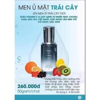 - Men ủ mặt trắng da Dr Cell với các loại trái cây