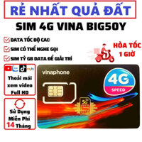 { MIỄN PHÍ 14 THÁNG } SIM 5G VINAPHONE BIG50Y TẶNG 5GB/NGÀY XEM YOUTUT TẸT GA GIA HẠN CHỈ 50K/THÁNG