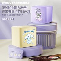 【現貨 速發】[Miễn phí vận chuyển] Loa Sanrio dễ thương, thẩm mỹ cao, loa mini Hello Kitty 360 độ ° Âm thanh vòm chất lượng âm thanh HIfi