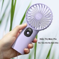 [ MINI ] Quạt sạc cầm tay/ để bàn YOOBAO F3 Plus pin 10.000mAh sử dụng liên tục trong 36h, thiết kế nhỏ nhắn, nhiều màu