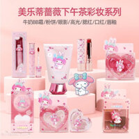✿ Mini sáng bóng│Miniso MINISO MINISO Melody Rose Chiều Trà Series Lip Glaze / Son môi / Bột ép / Highlight / BB Cream Beauty Makeup