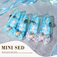 [ Mini sed ] Giày công chúa elsa , giày nhựa Minised Elsa, giày form to