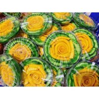 🌼 MIX 2 VỊ XOÀI DẺO - MỨT BƯỞI XẾP HOA -HỘP MẶT TRỜI 450G
