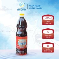 [ MỞ BÁN ]   Nước Mắm Cá Thu Ủ 4 Năm Nguyên Chất - Truyền Thống Ba Làng - Chai 1lit