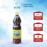 [ MỞ BÁN]Nước Mắm Cá Cơm Ủ 3 Năm Nguyên Chất - Mắm Truyền Thống Ba Làng -  Chai 1000gr