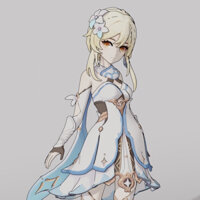 [ mô hình in 3d resin ] GENSHIN IMPACT nhân vật Lumine