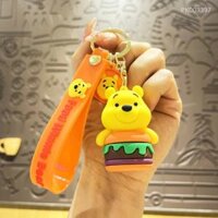 ** Móc khóa Gấu Pooh Hambuger