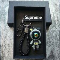 ☆ ★ Móc khóa gấu tắc kèo dễ thương, móc khóa xe hơi thời trang, gấu hoạt hình cặp đôi, quà tặng sáng tạo tinh tế/888