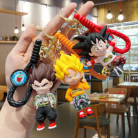 ☆ ★ Móc khóa hoạt hình Anime Dragon Ball, mặt dây chuyền xe hơi, búp bê dễ thương, trang trí ba lô, vòng chìa khóa, quà tặng nhỏ/888