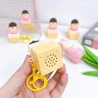 ** Móc khóa nút điện tử tịnh tâm tiếng Trung