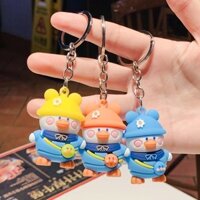 ☆ ★ Móc khóa vịt ba lô sáng tạo, trang trí cặp đôi, đồ trang trí xe hơi, quà tặng nhỏ cho sự kiện/888