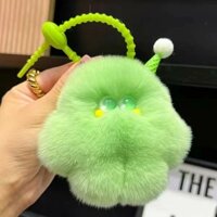 ☆ ★ Móc khóa xe hơi nhồi bông hình thỏ Rex thật dễ thương, trang trí ba lô, quà tặng/888