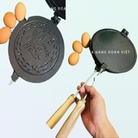[+Móc] Khuôn Bánh Kẹp Ốc Quế, kẹp cuốn cuộn óng kem. Chất liệu gang Chống Dính. Chuyên phục vụ Sp Gia dụng