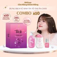 [ MỚI ] ComBo X10 Dung Dịch Vệ Sinh Tía Tô 150ml + Nước Giặt Đô Lót 120ml + Nước Hoa Bim 10ml. Chính Hãng  Nữ