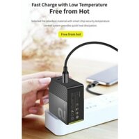 [ MỚI ]Củ sạc Sugar Dual-port Fast Travel Charger 30W C+A Rock- QC 4.0 Siêu nhanh
