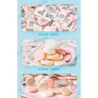 [ Mới ngon ] Combo 1000g Kẹo viên sữa khô /Kẹo viên nén sữa bò Milk Candy vị Soài - Dâu tây - nguyên vị nhiều dưỡng chất