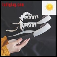 [ Mới về] Giày Sneaker Đi Học Nữ Cá Tính Phối Màu Giầy Vải Cổ Thấp Nữ Cột Dây Thời Trang - TADIGIAY.COM
