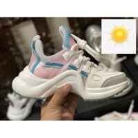 [ Mới về] [HÀNG CÓ SẴN] GIÀY LV NỮ PHONG CÁCH