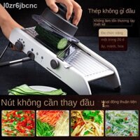 ☾ (Mới về)△Dụng cụ nhà bếp, cắt rau củ đa năng, bảo vệ tay, dao gọt vỏ, khoai tây, máy lát và năng