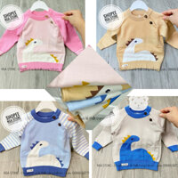 [ MOMMA BABY] Áo len lông cừu cho bé trai bé gái hãng momma baby