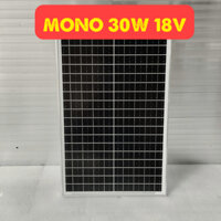 🔥 Mono 30W 18V NĂM 2024🔥 Tấm pin năng lượng mặt trời mono 30w 18v