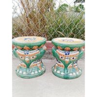 🌈 Một đôn🌈 Đôn gốm voi, đôn gốm giả xưa, bệ đỡ cây cảnh 🌿🌿